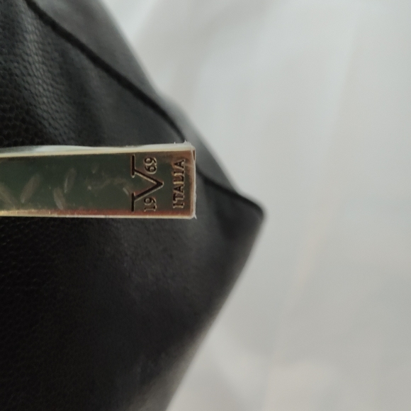 Versace 1969 Simulated Leather Pebbled Tote Bag / shoulder bag - Picture 8 of 15